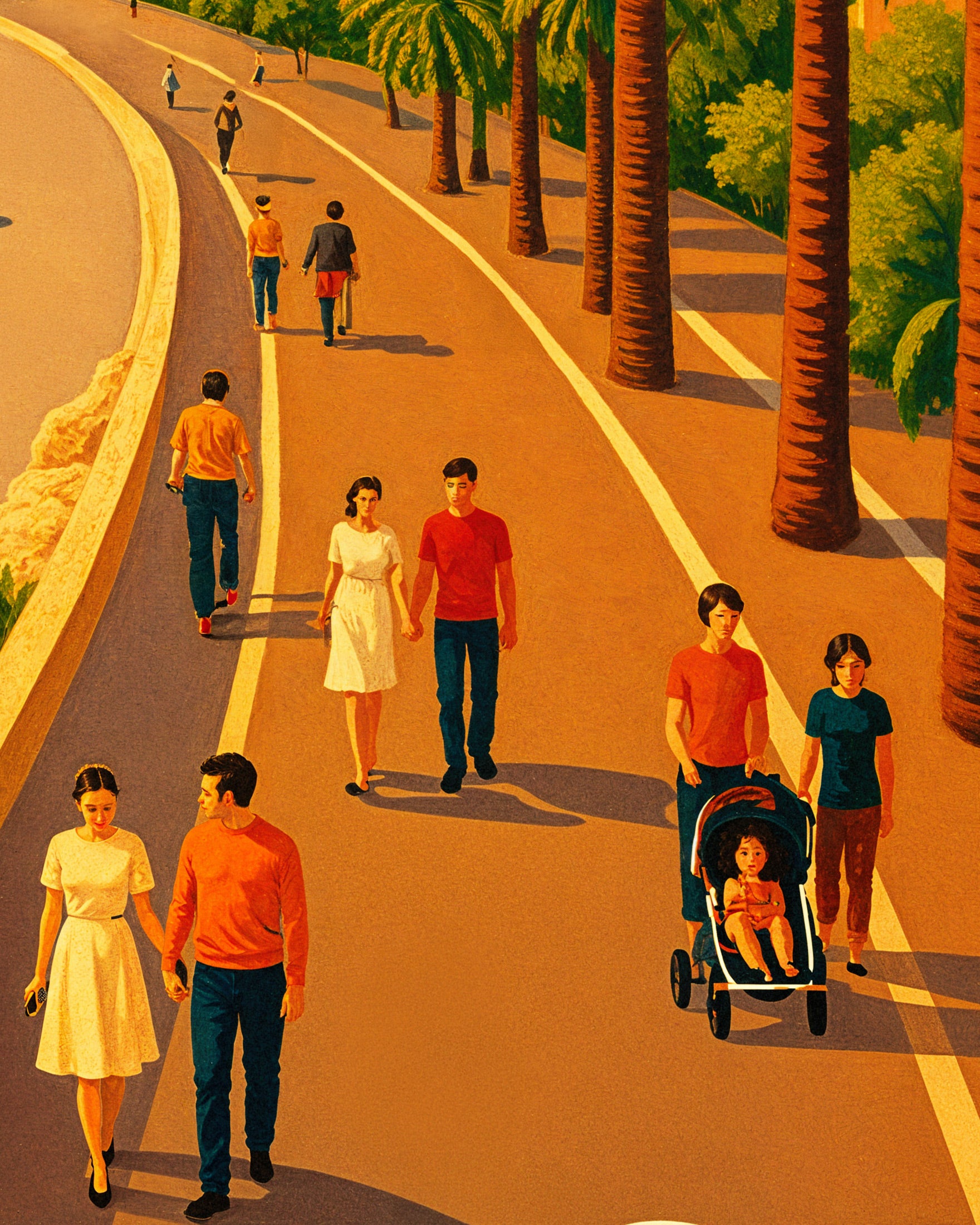 Poster da Nice Promenade – Riviera Francesa