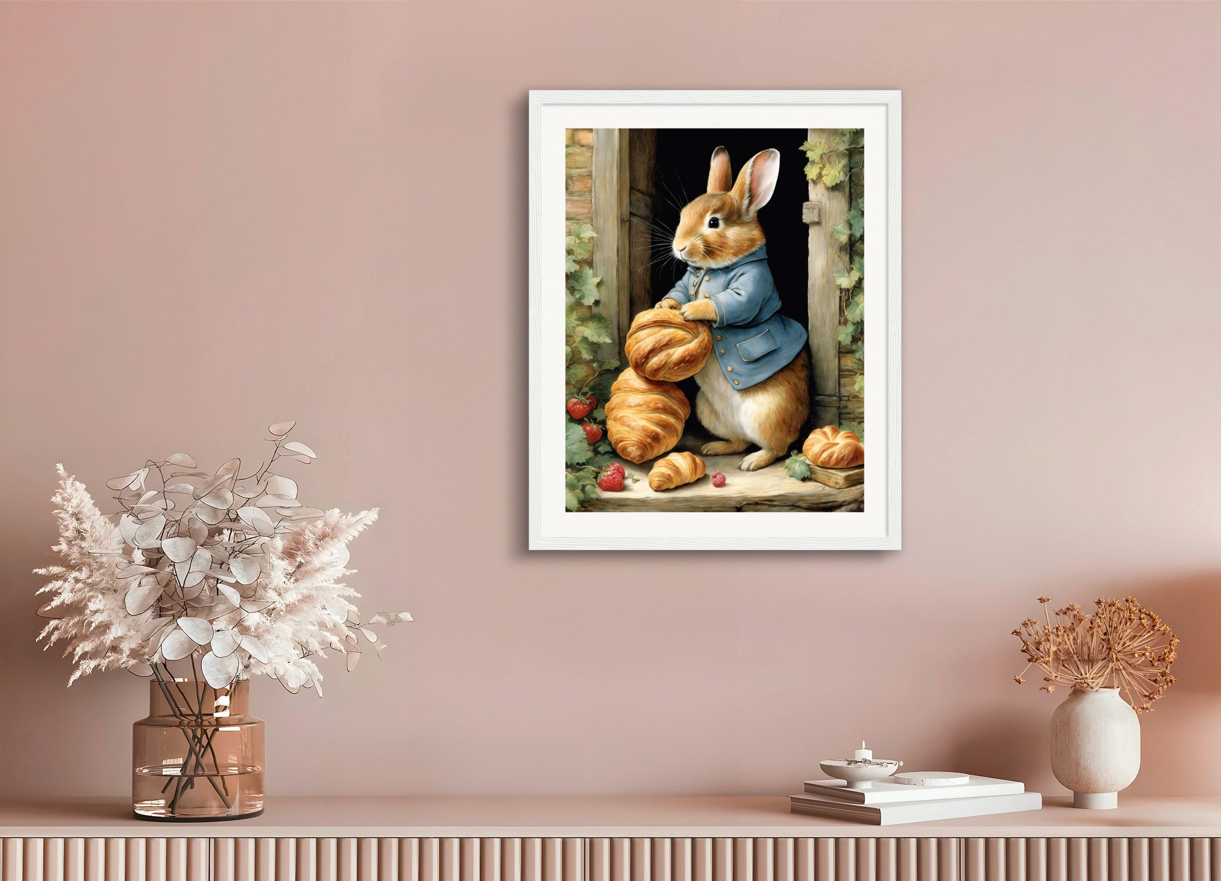 Poster with wood frame: Beatrix Potter,