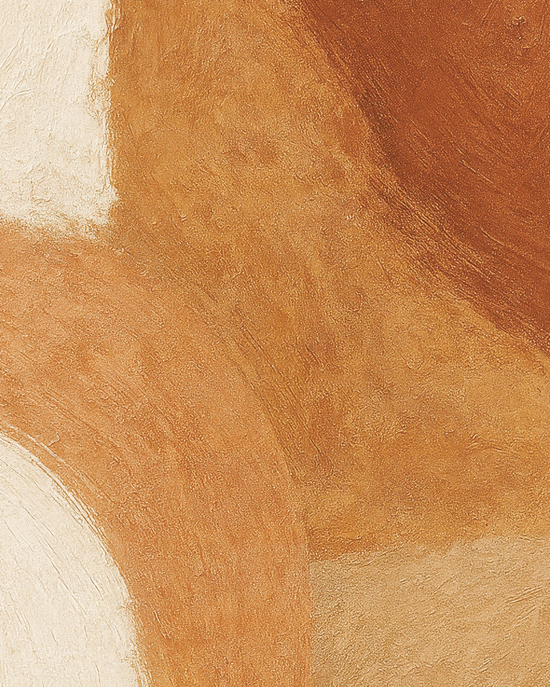 Vibes Outonais – pôster abstrato texturizado em tons quentes