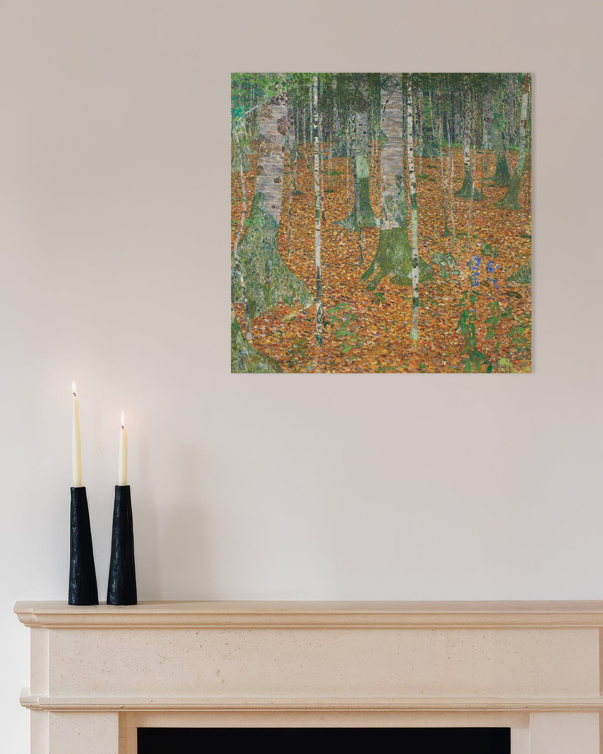 Poster Bosque de Bétulas (1903), de Gustav Klimt