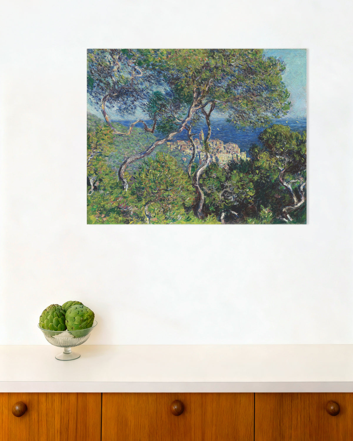 Poster Bordighera (1884), de Claude Monet