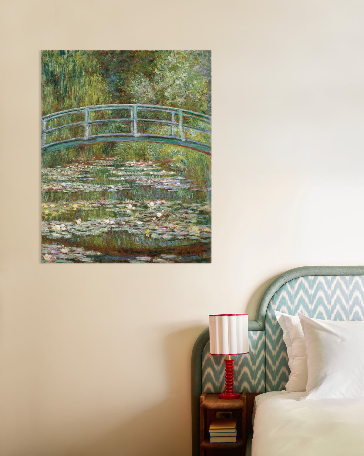 Poster Ponte sobre o Lago dos Nenúfares (1899), de Claude Monet