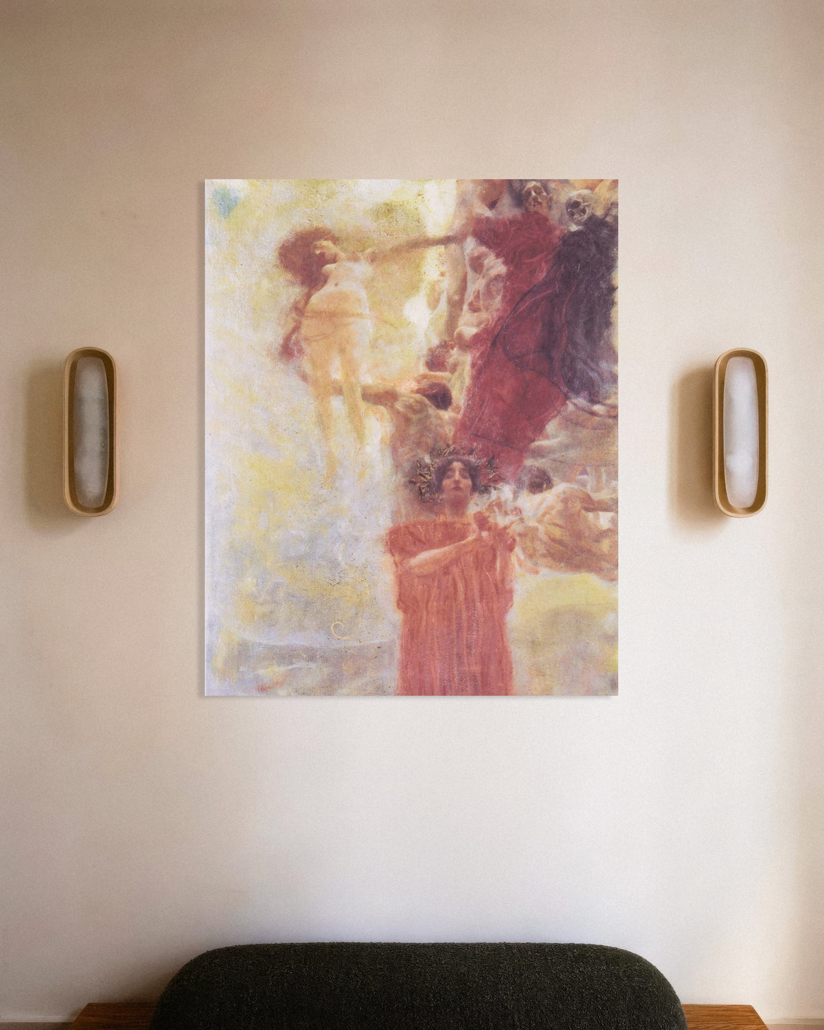 Poster Esboço para A Medicina (1897–1898), de Gustav Klimt
