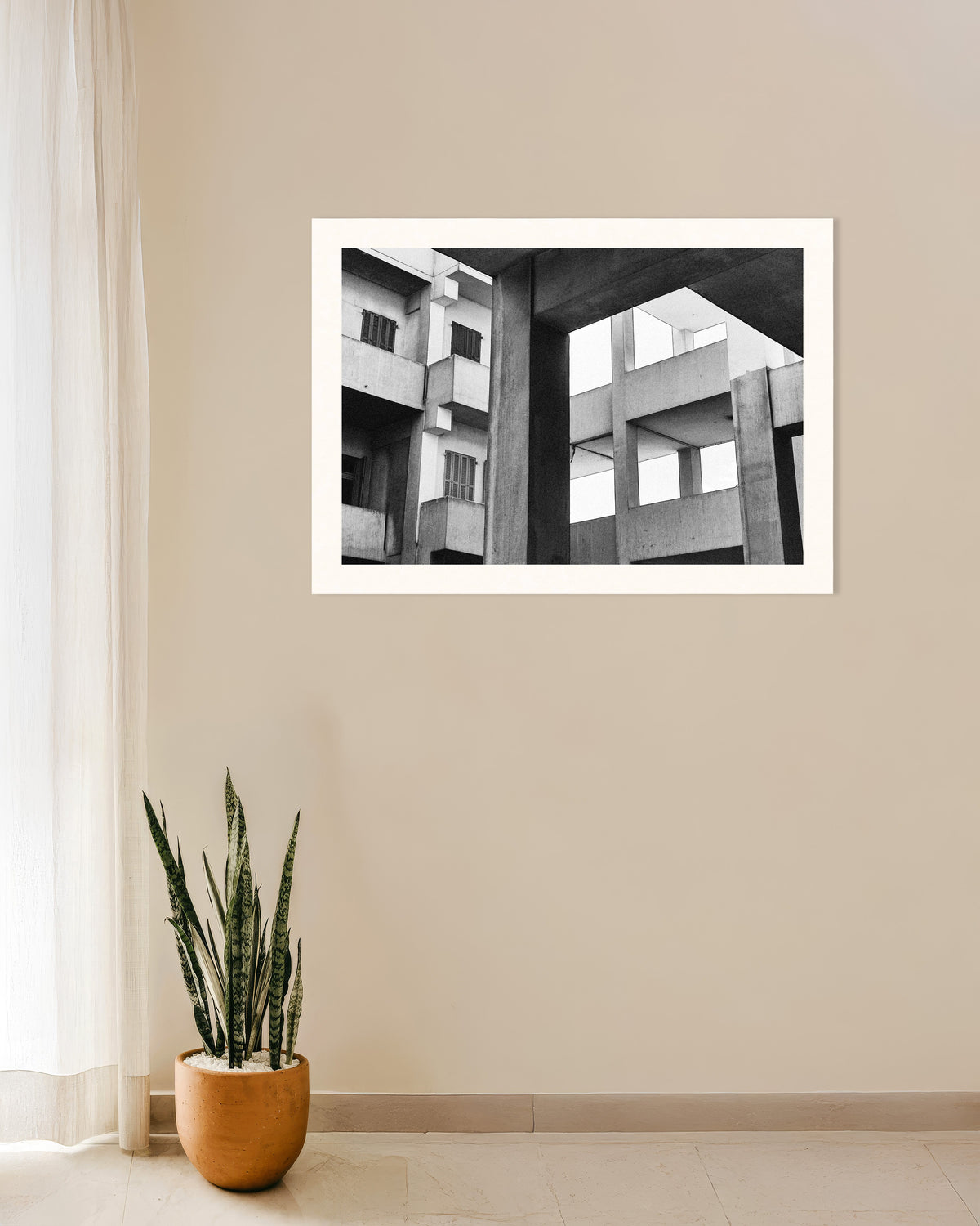 Poster «Molduras e portadas de betão»