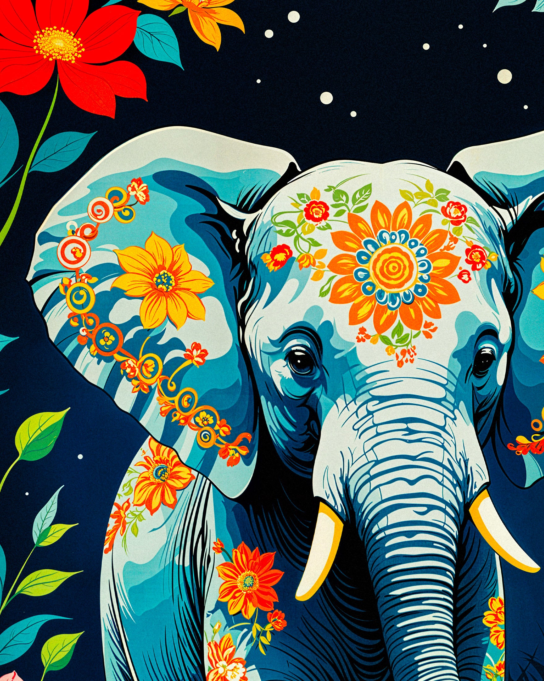 Poster de elefante