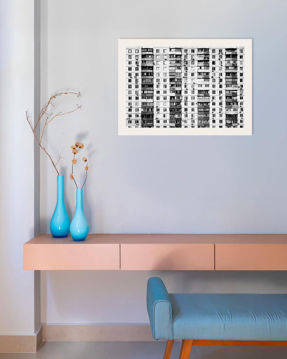 Poster «Bloco de apartamentos sem fim»