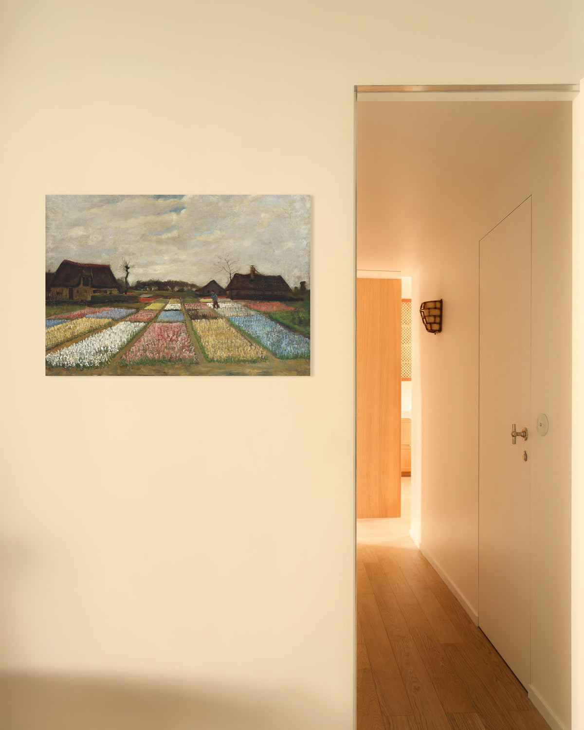 Poster de Canteiros de flores na Holanda (c. 1883), de Vincent van Gogh