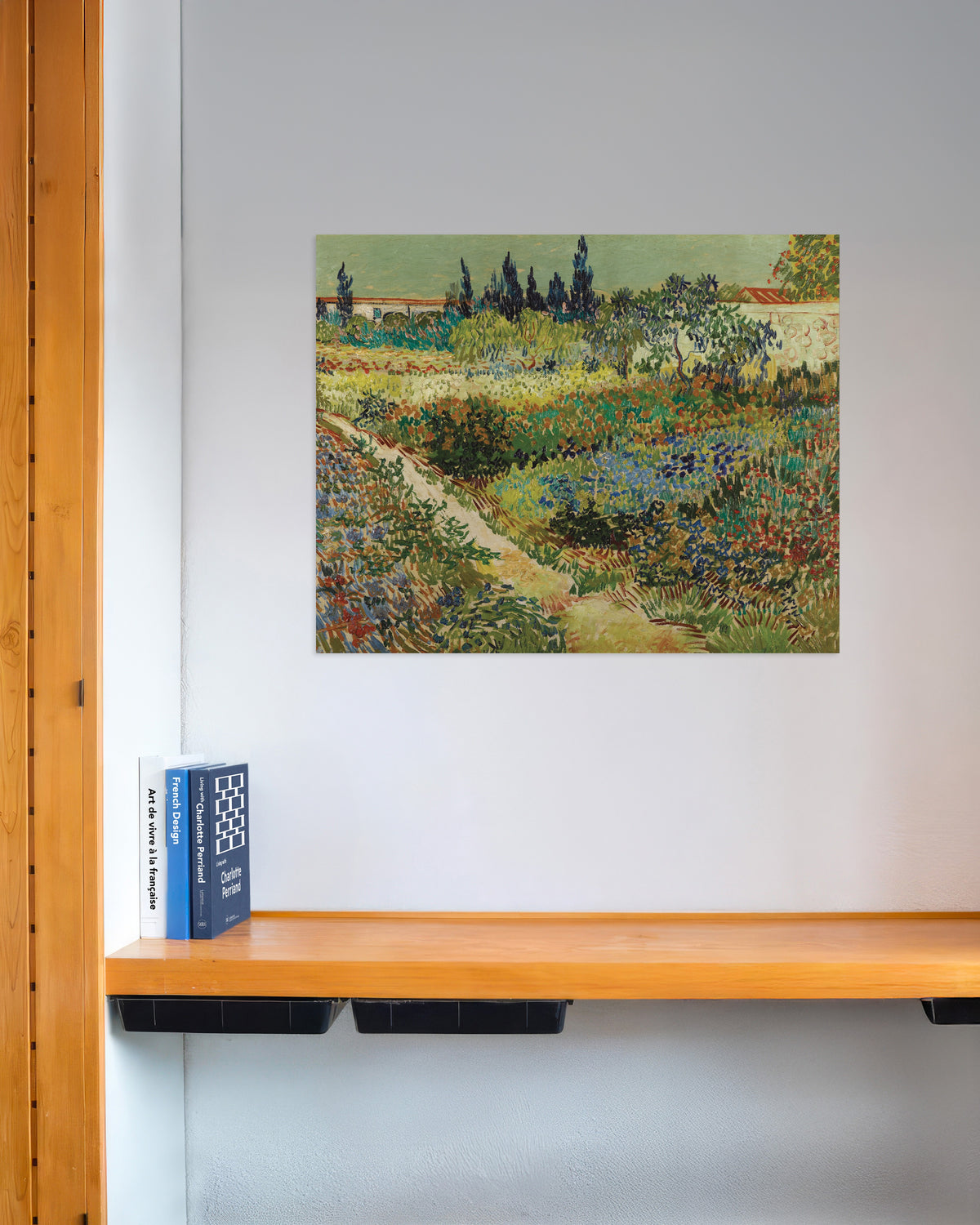 Poster Jardim em Arles (1888), de Vincent van Gogh