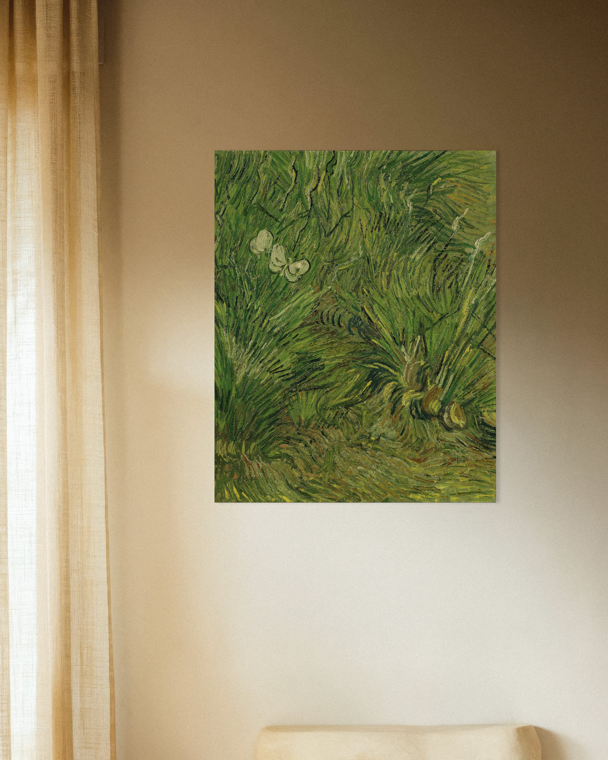 Poster de Jardim com Borboletas (1889), de Vincent van Gogh