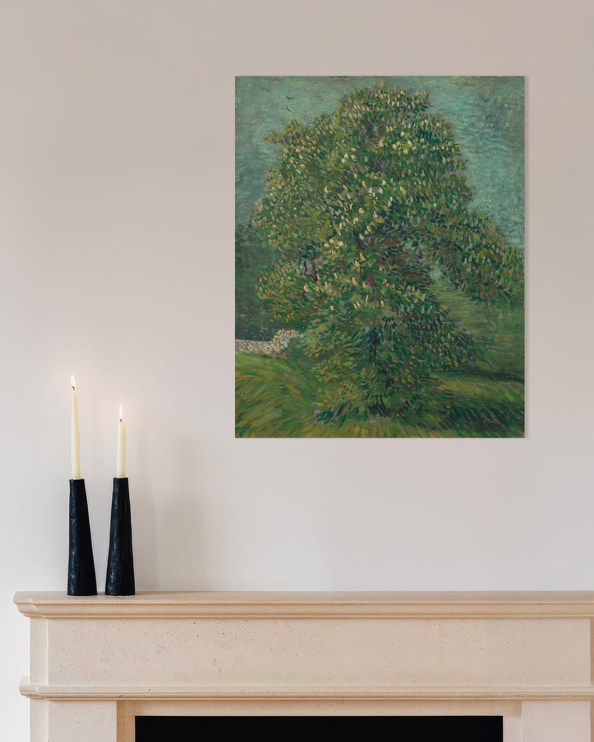 Poster de Castanheiro-da-Índia em flor (1887), de Vincent van Gogh