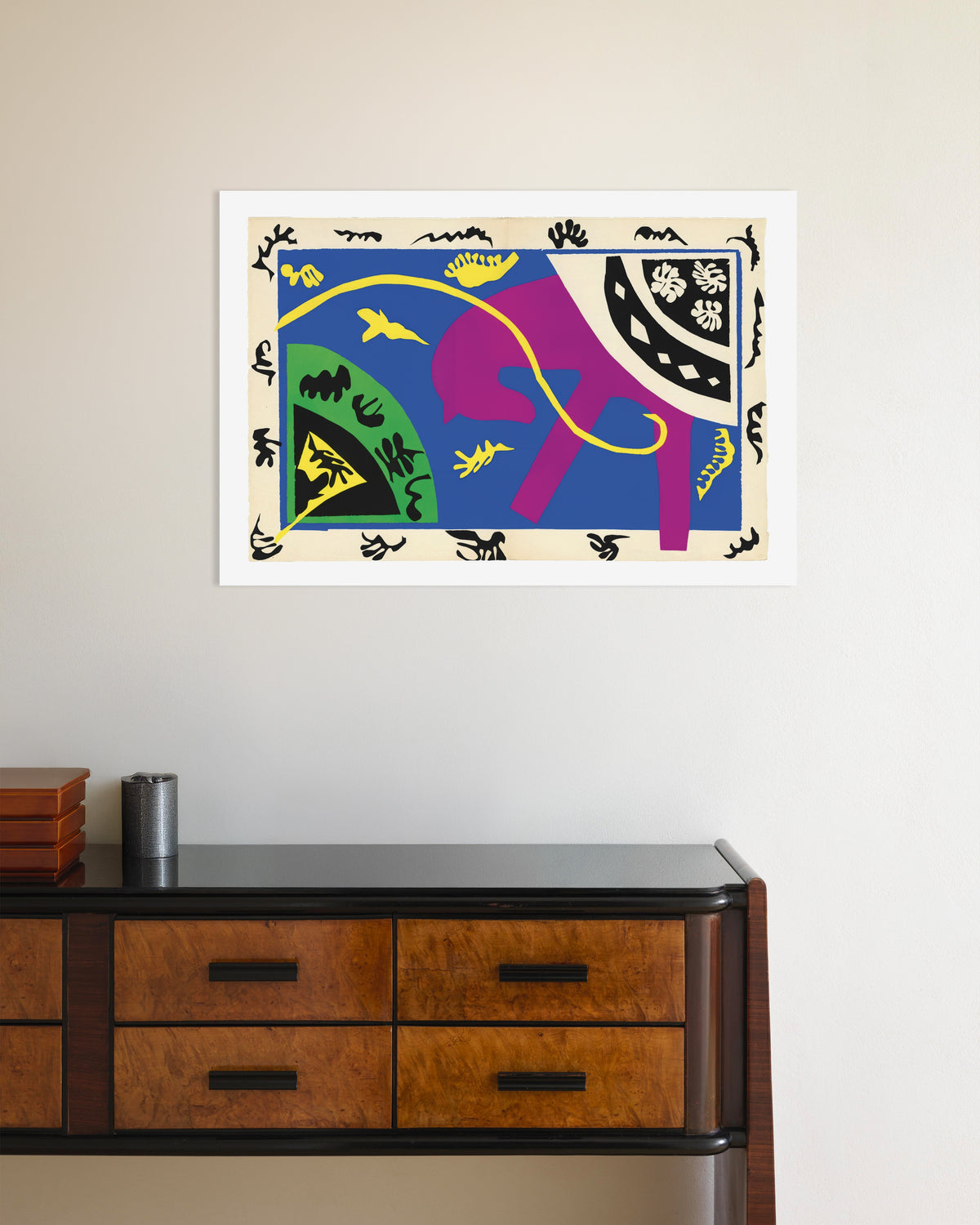 Poster Cavalo, Cavaleiro e Palhaço (Jazz, 1947), de Henri Matisse