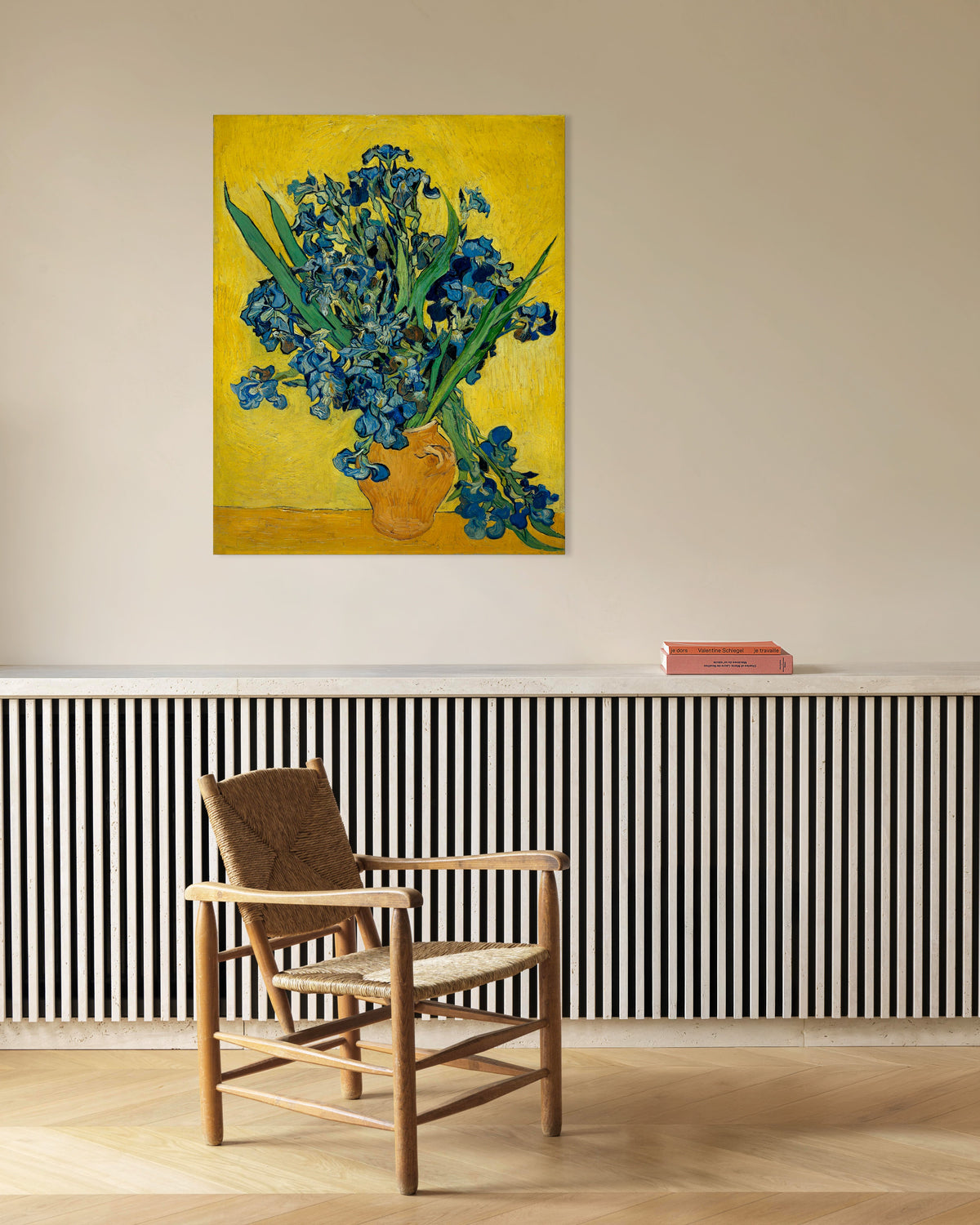 Poster de Íris numa jarra (1890), de Vincent van Gogh