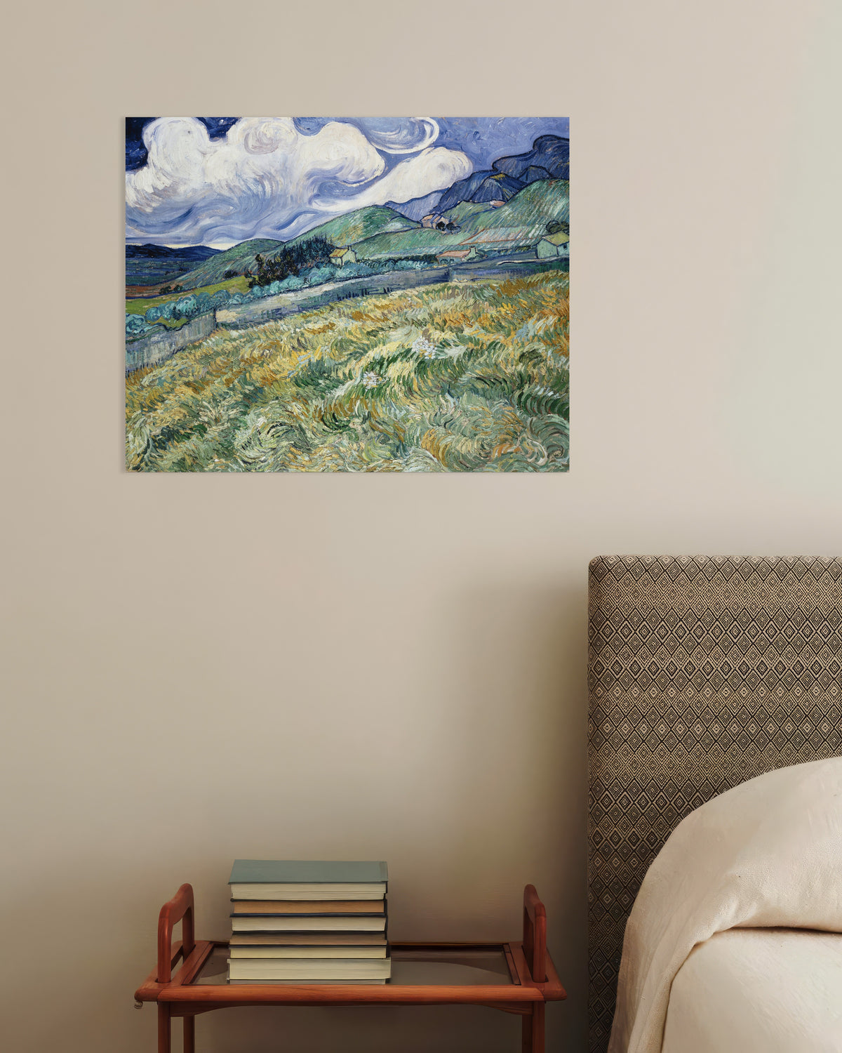 Poster de Paisagem de Saint-Rémy (1889), de Vincent van Gogh