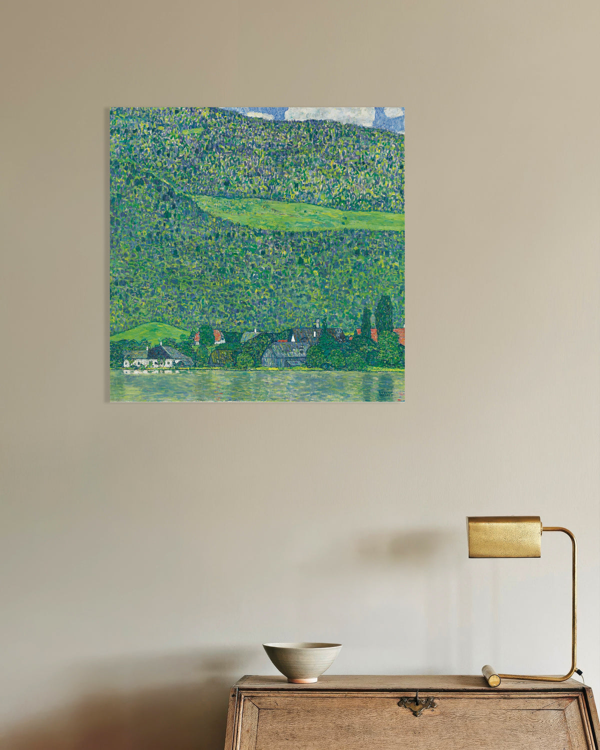 Poster Litzlberg no Attersee (1914–1915), de Gustav Klimt