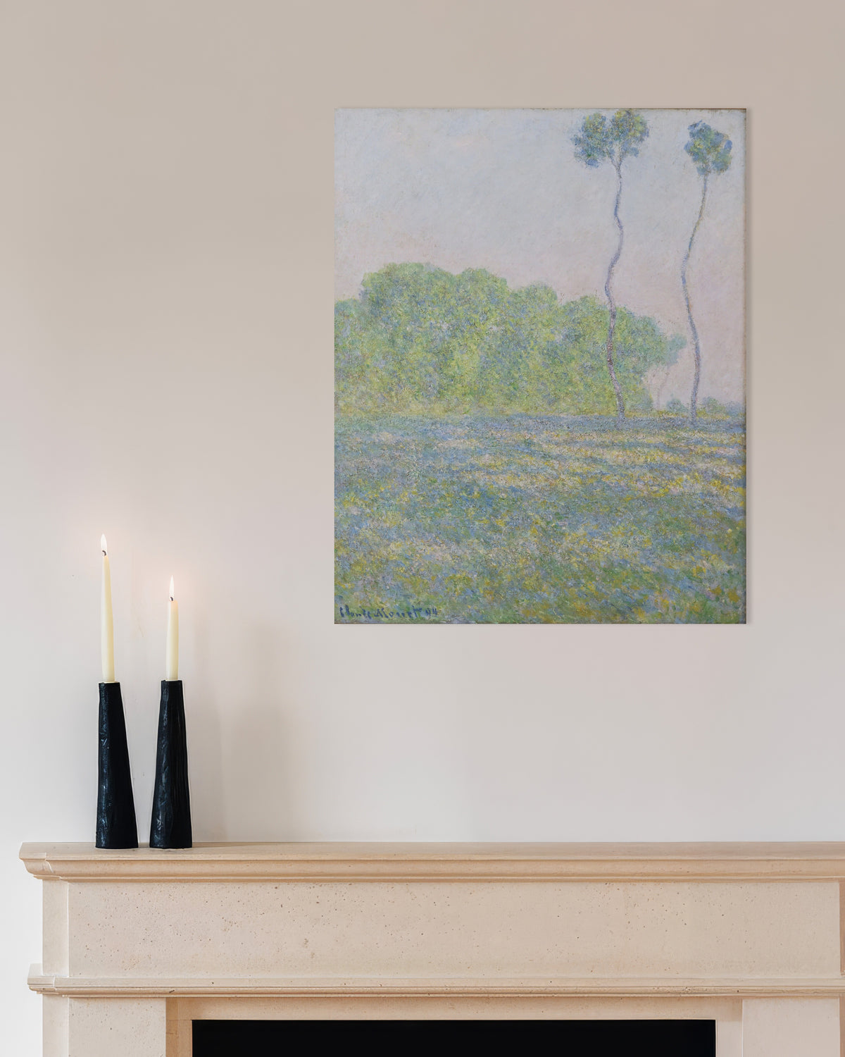 Poster Prado em Giverny (1894), de Claude Monet