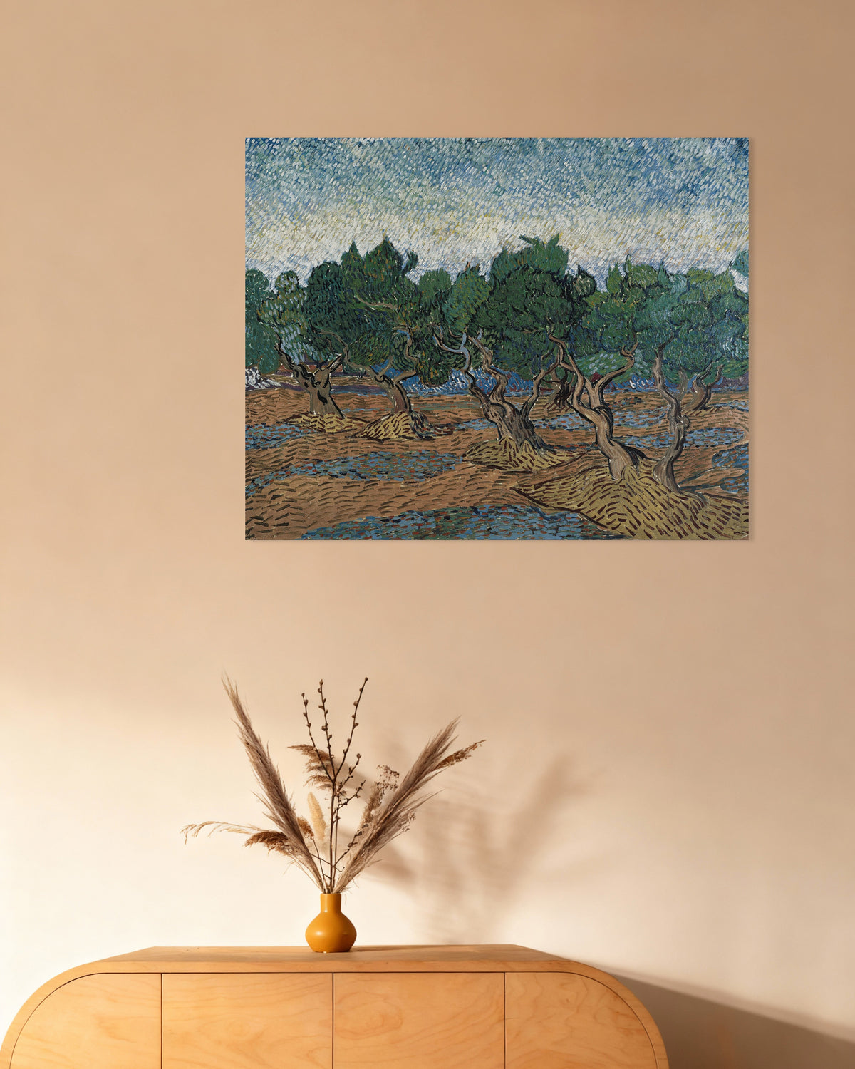 Poster Olival (1889), de Vincent van Gogh