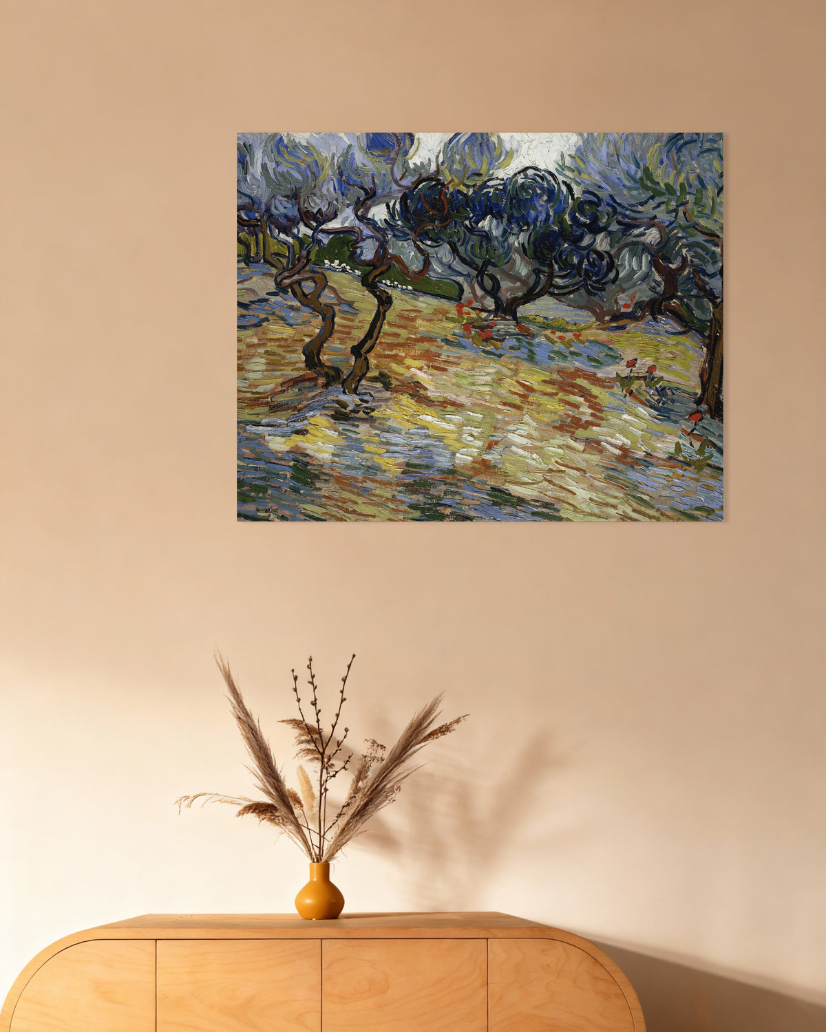 Poster Oliveiras (1889), de Vincent van Gogh