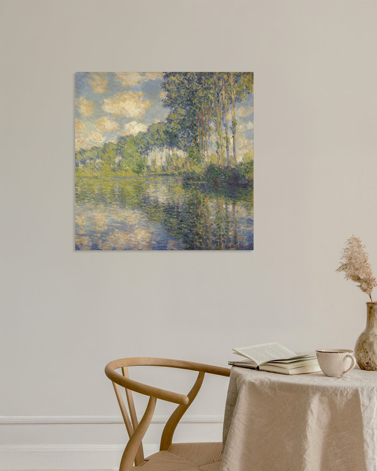 Poster Choupos no Epte (1891), de Claude Monet