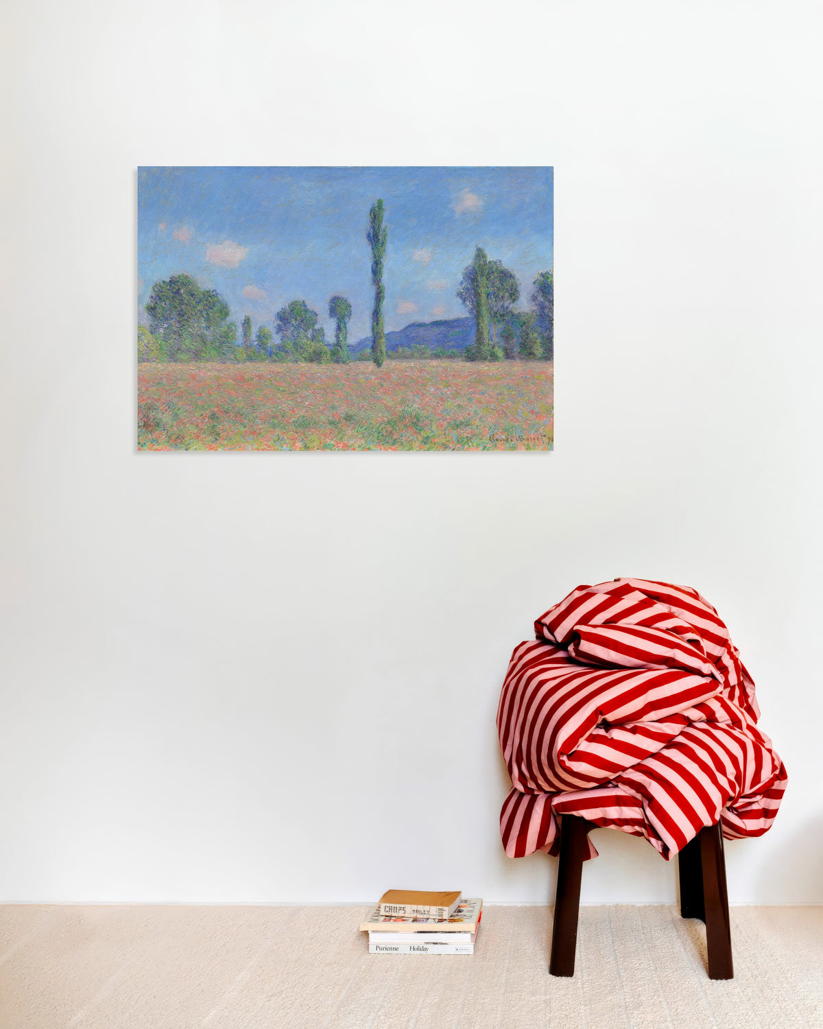 Poster Campo de Papoilas, Giverny (1890), de Claude Monet
