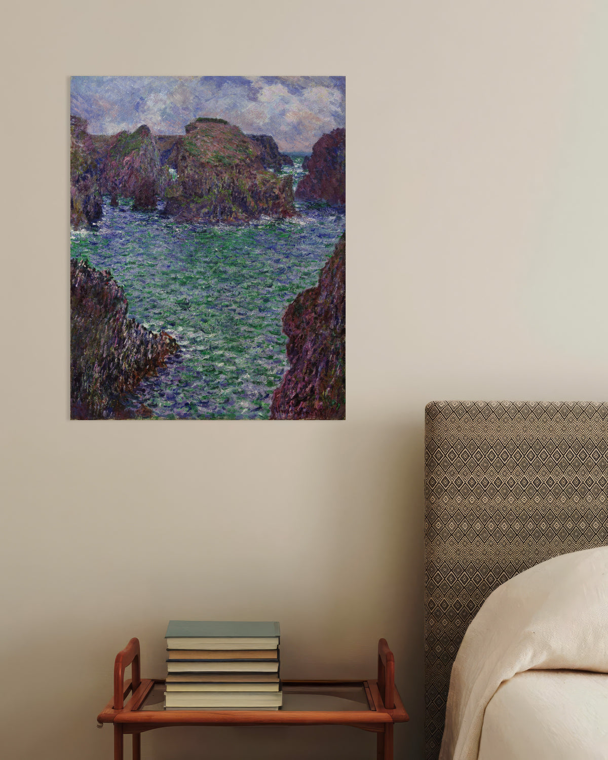 Poster Port-Goulphar, Belle-Île (1887), de Claude Monet