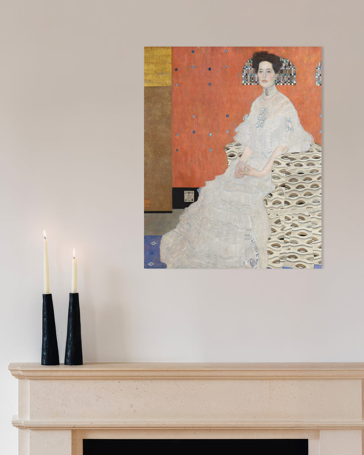 Poster Retrato de Fritza Riedler (1906), de Gustav Klimt