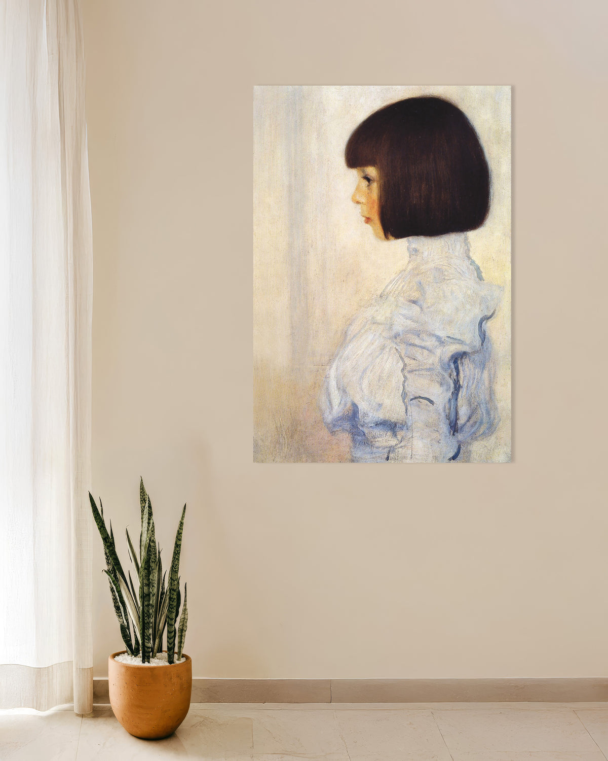 Poster Retrato de Helene Klimt (1898), de Gustav Klimt