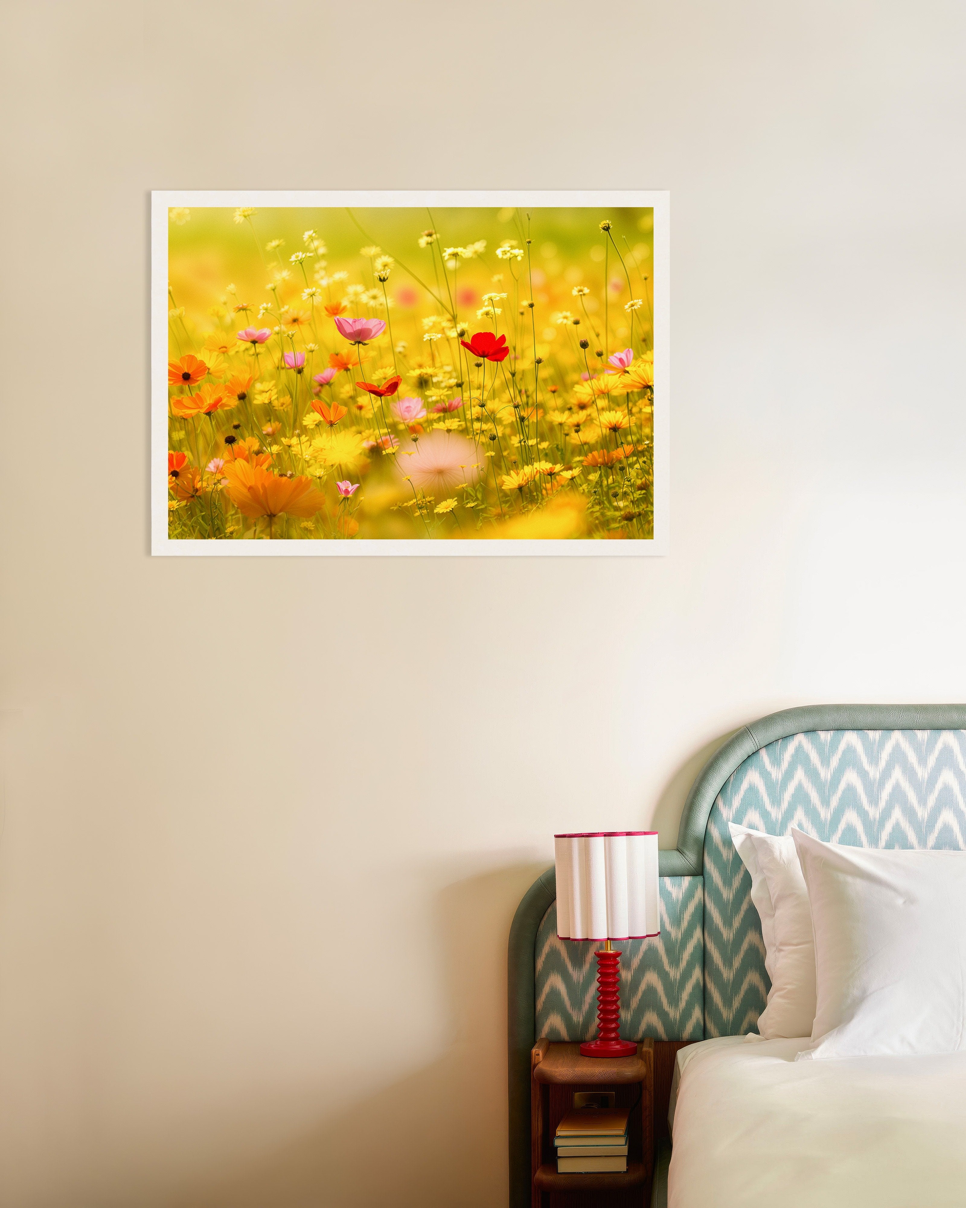 Poster of Summer poster, flowers