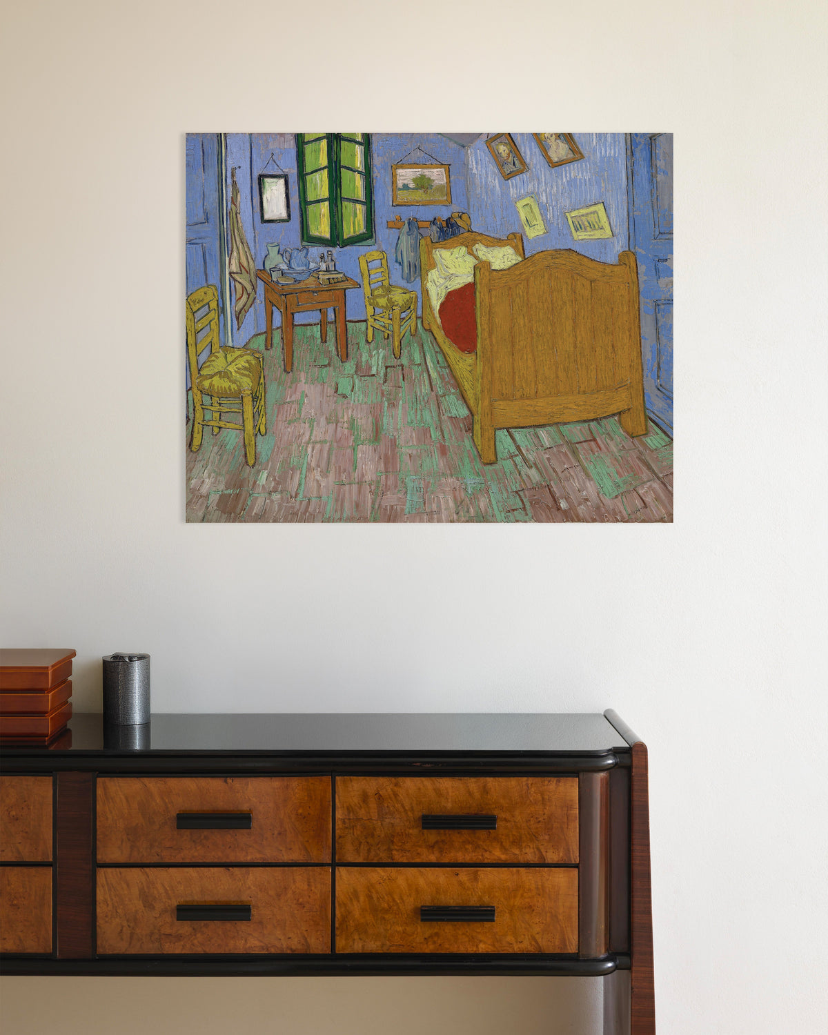 Poster de O Quarto, versão de Saint-Rémy (1889), de Vincent van Gogh