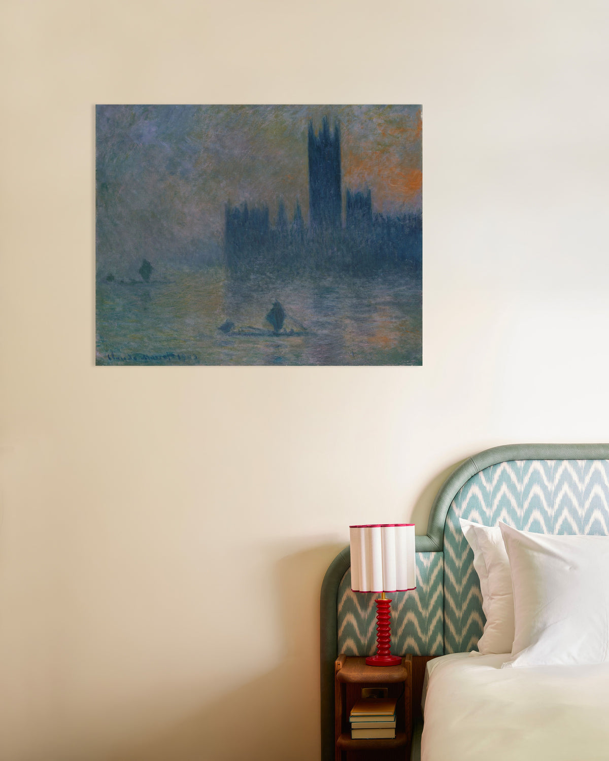 Poster O Parlamento, Efeito de Nevoeiro (1903–1904), de Claude Monet