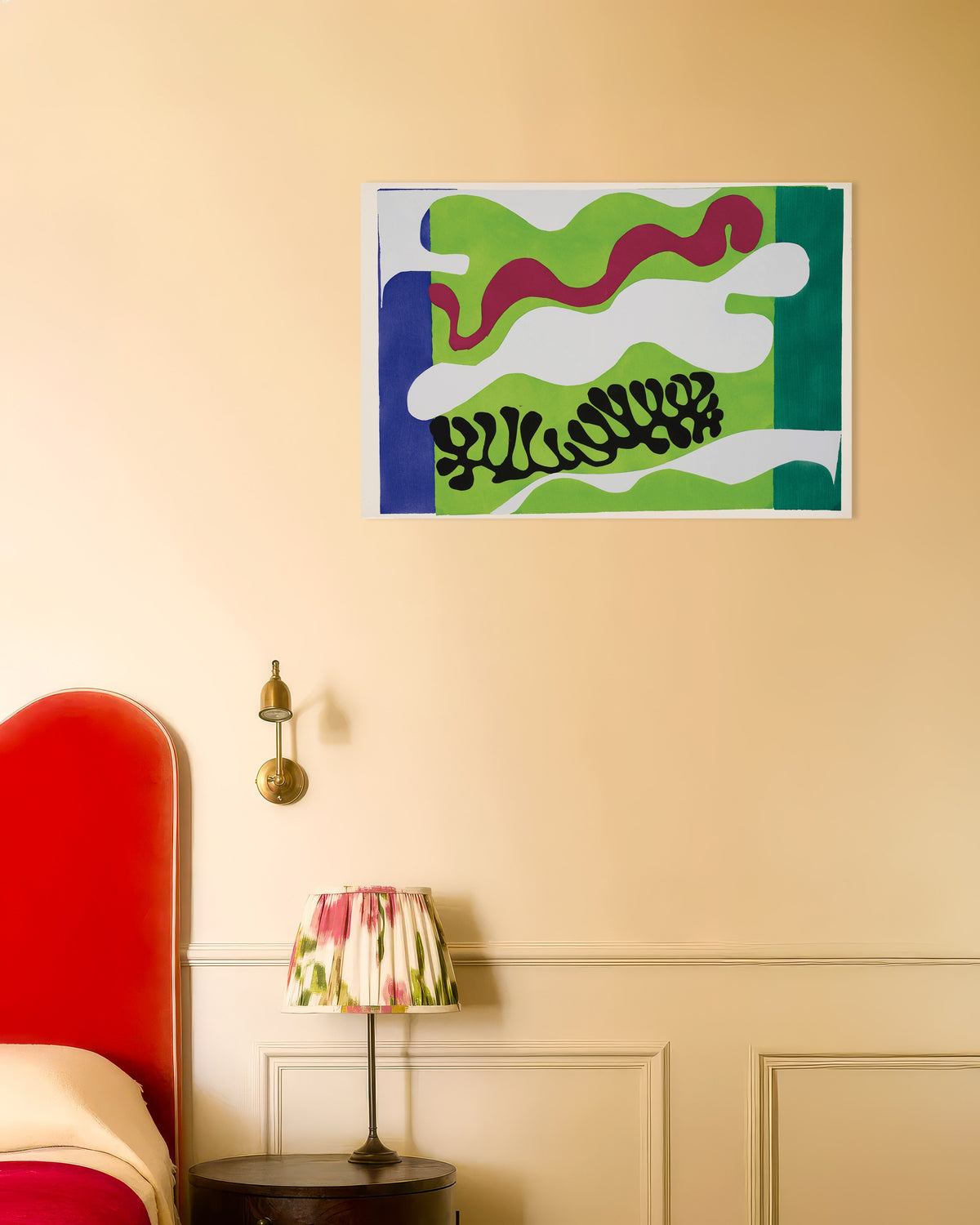 Poster de A Lagoa em Verde (Jazz, 1947), de Henri Matisse