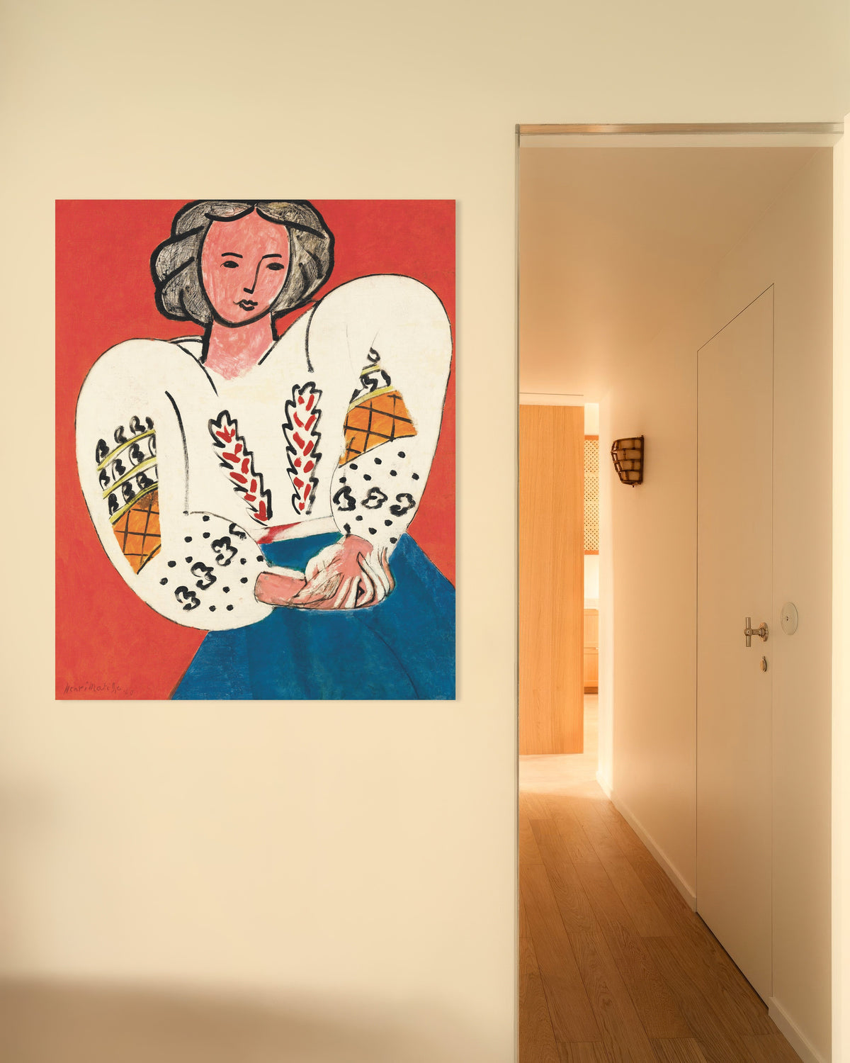 Poster de A blusa romena (1940), de Henri Matisse