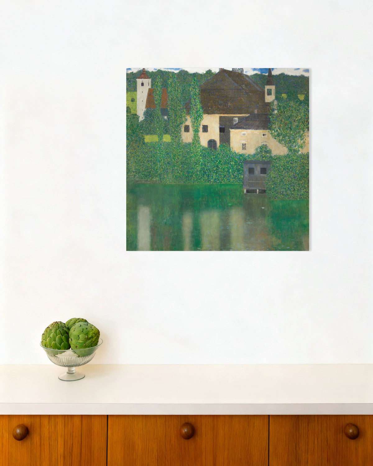 Poster Castelo na Água (1908–1909), de Gustav Klimt