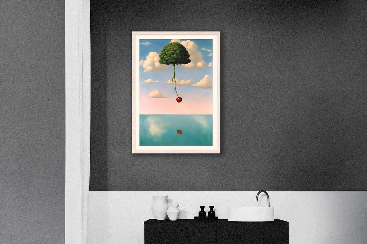 Bathroom wall art