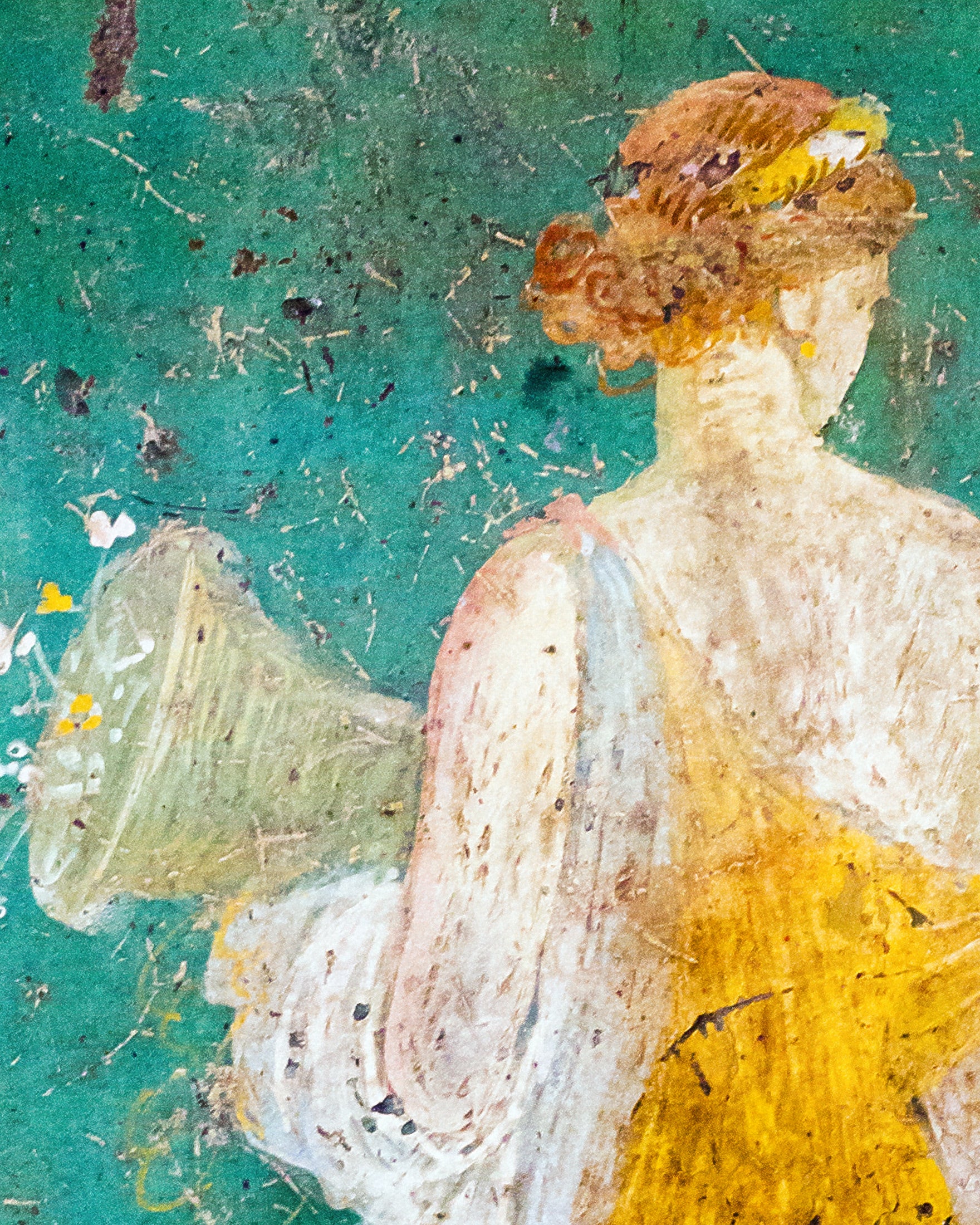 Fresco de Parede Flora – Stabiae - Pintura Romana Antiga Poster