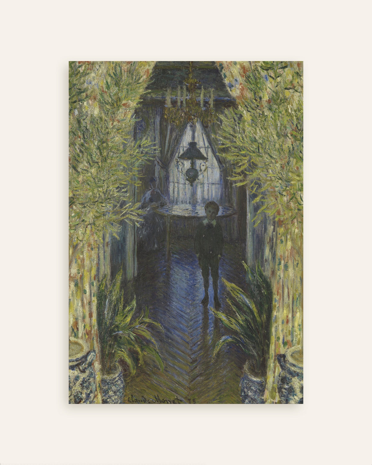 Poster Um Canto do Apartamento (1875), de Claude Monet, miniatura