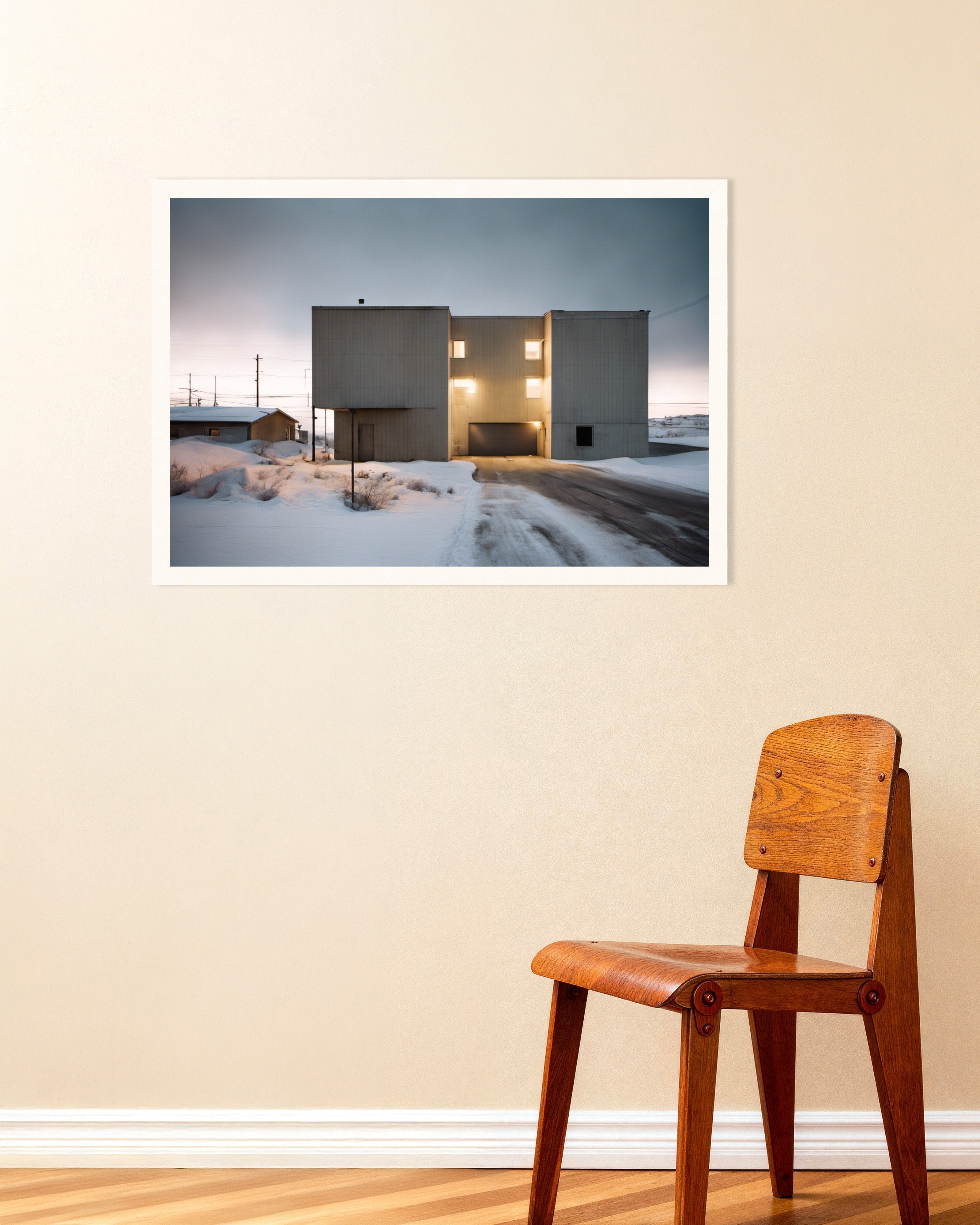 Poster of Abstract urban photographs emphasizing the games of light and shadow - Poster