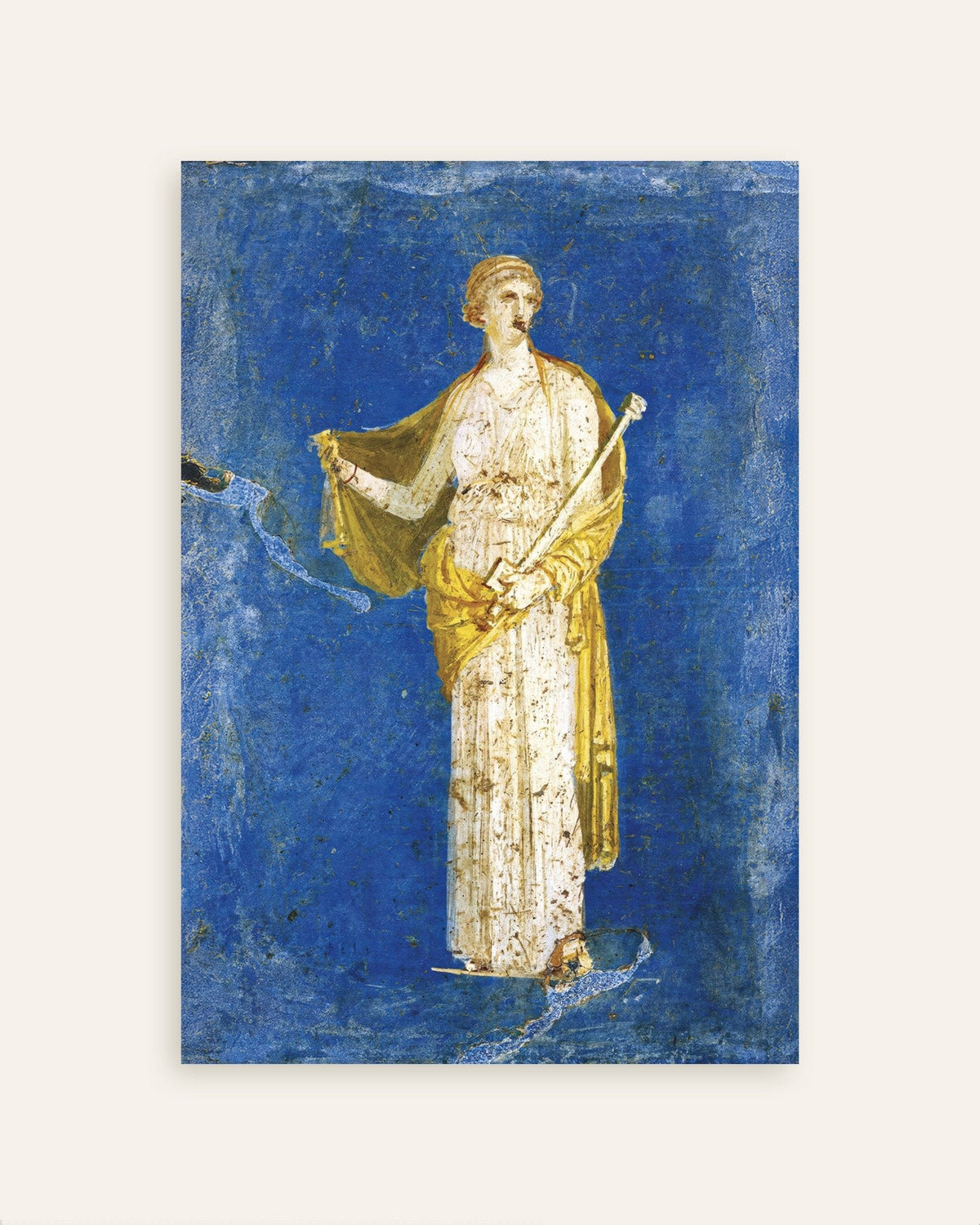 Poster do fresco de Medeia da Villa Arianna em Estábia