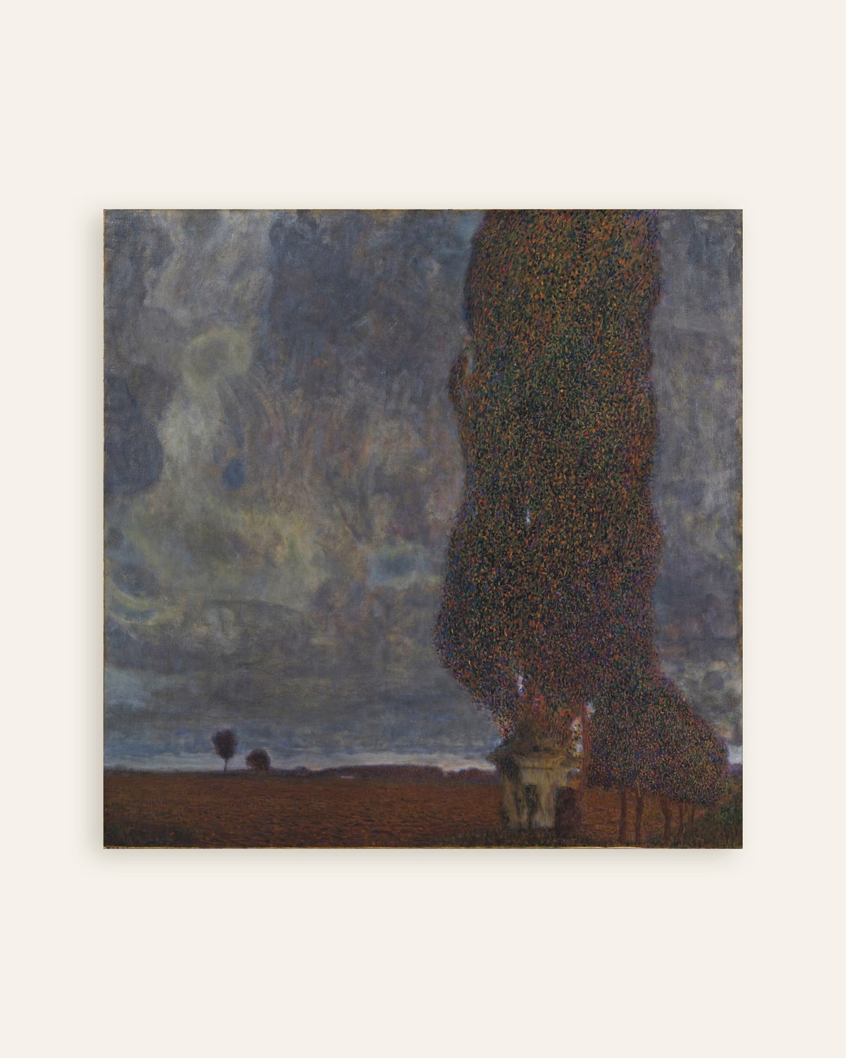 Poster Tempestade Iminente (O Grande Choupo II) (1903), de Gustav Klimt, miniatura