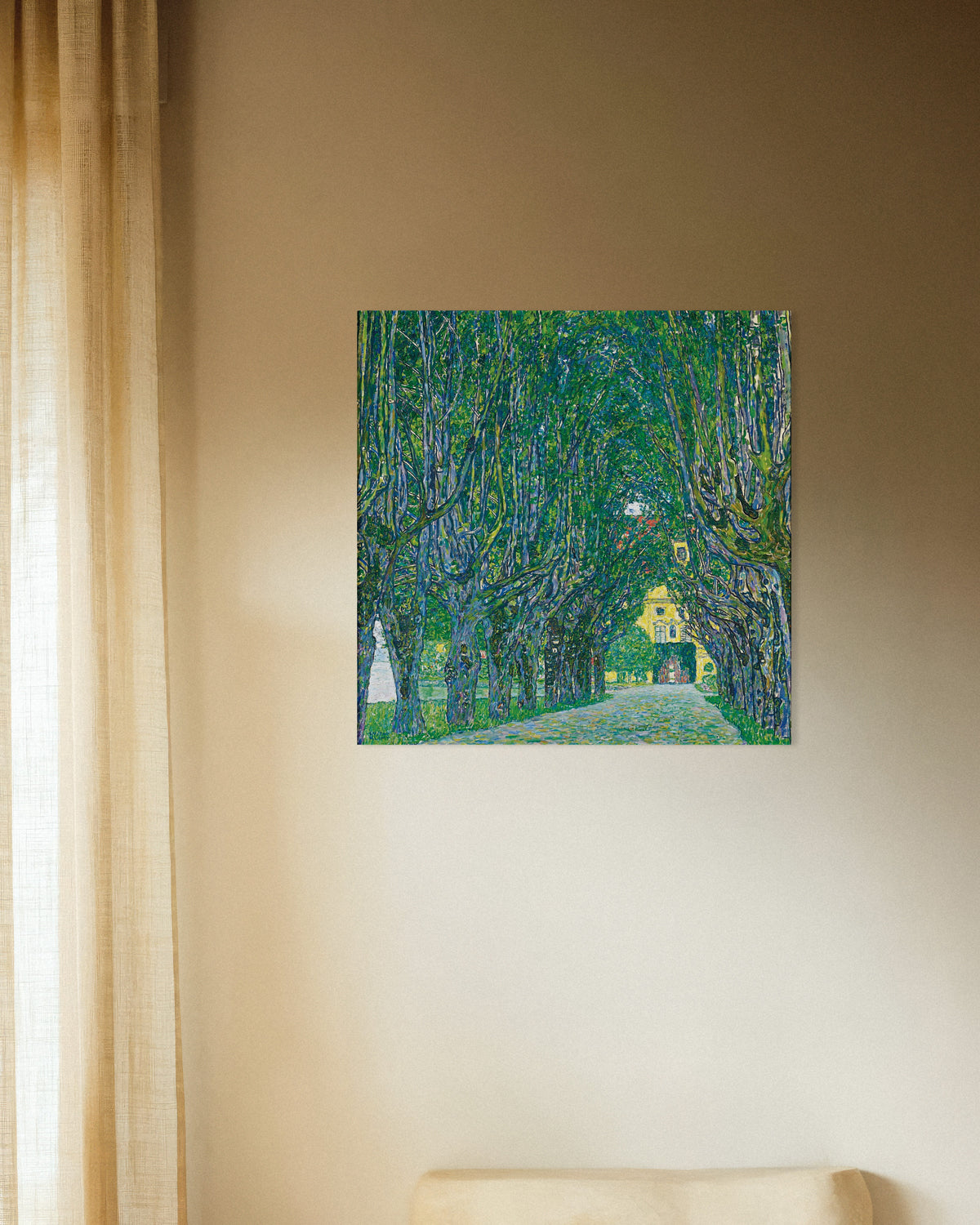 Poster Alameda para o Castelo de Kammer (1912), de Gustav Klimt