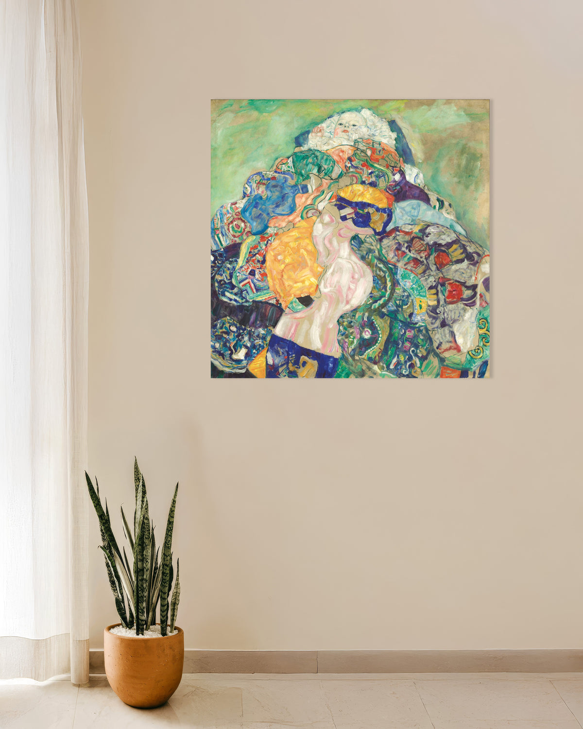 Poster Bebé (Berço) (1917–1918), de Gustav Klimt