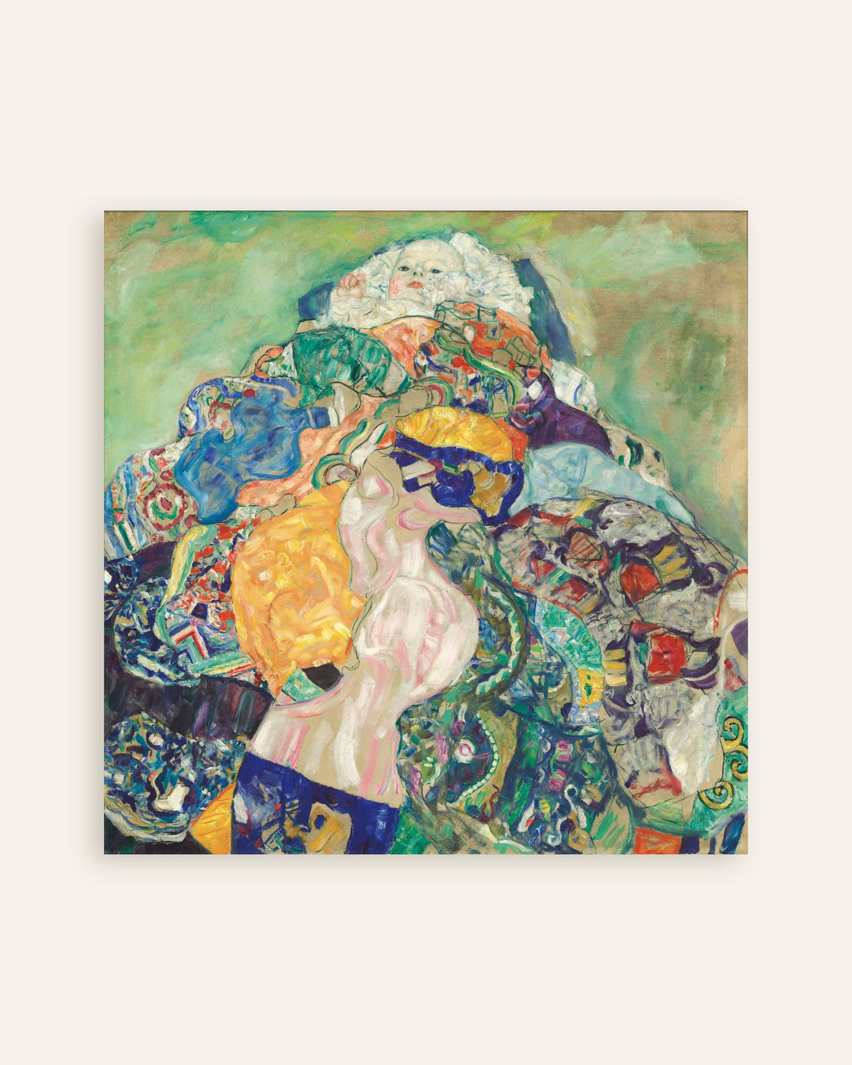Poster Bebé (Berço) (1917–1918), de Gustav Klimt, miniatura