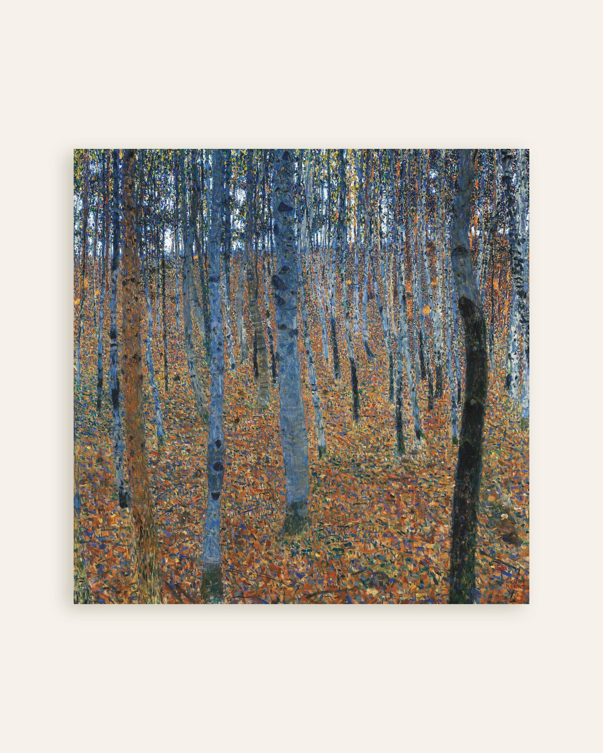 Poster Bosque de Faias I (1902), de Gustav Klimt, miniatura