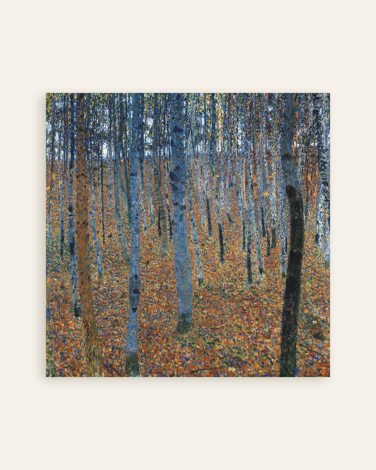 Poster Bosque de Faias I (1902), de Gustav Klimt, miniatura