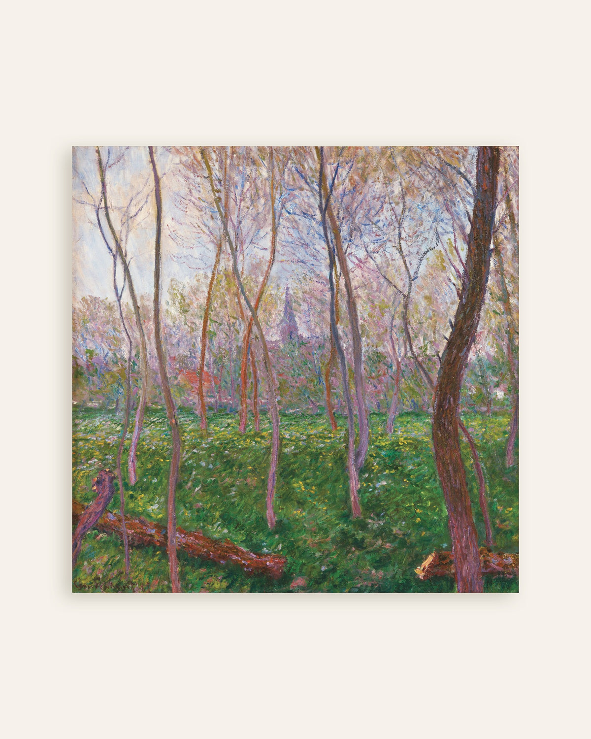 Poster Bennecourt (1887), de Claude Monet, miniatura