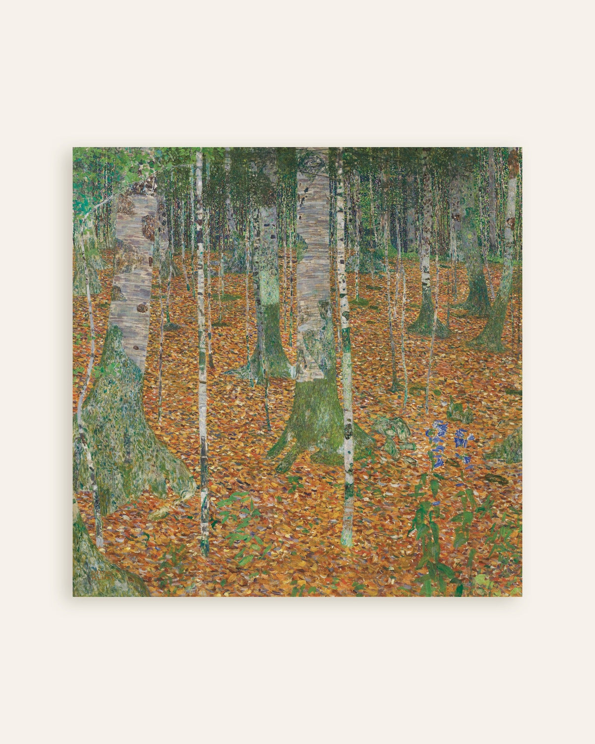 Poster Bosque de Bétulas (1903), de Gustav Klimt, miniatura