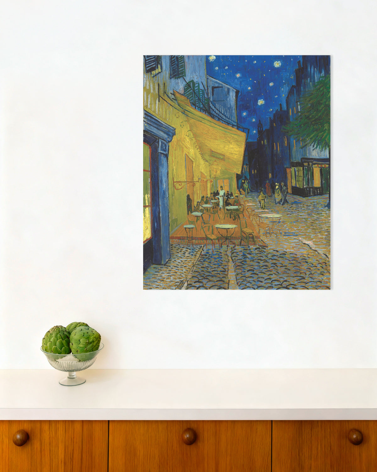 Poster «Terraço do Café à Noite» (1888), de Vincent van Gogh