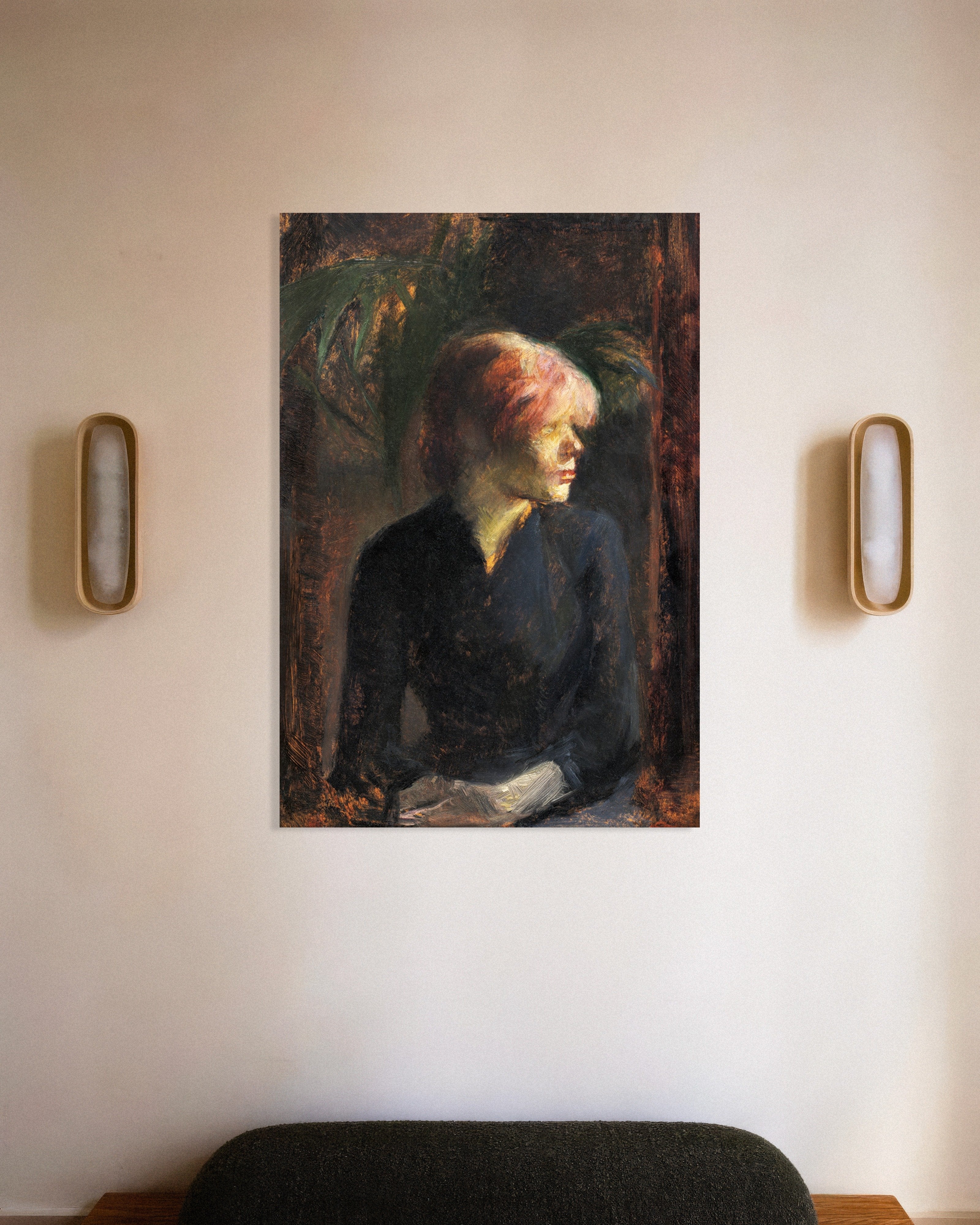 Poster of Carmen Gaudin (1885) by Henri de Toulouse-Lautrec