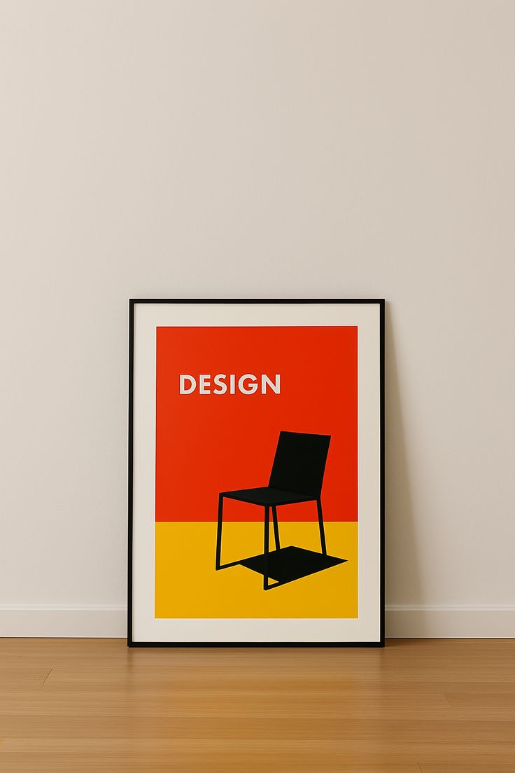 Poster Cadeira - Design