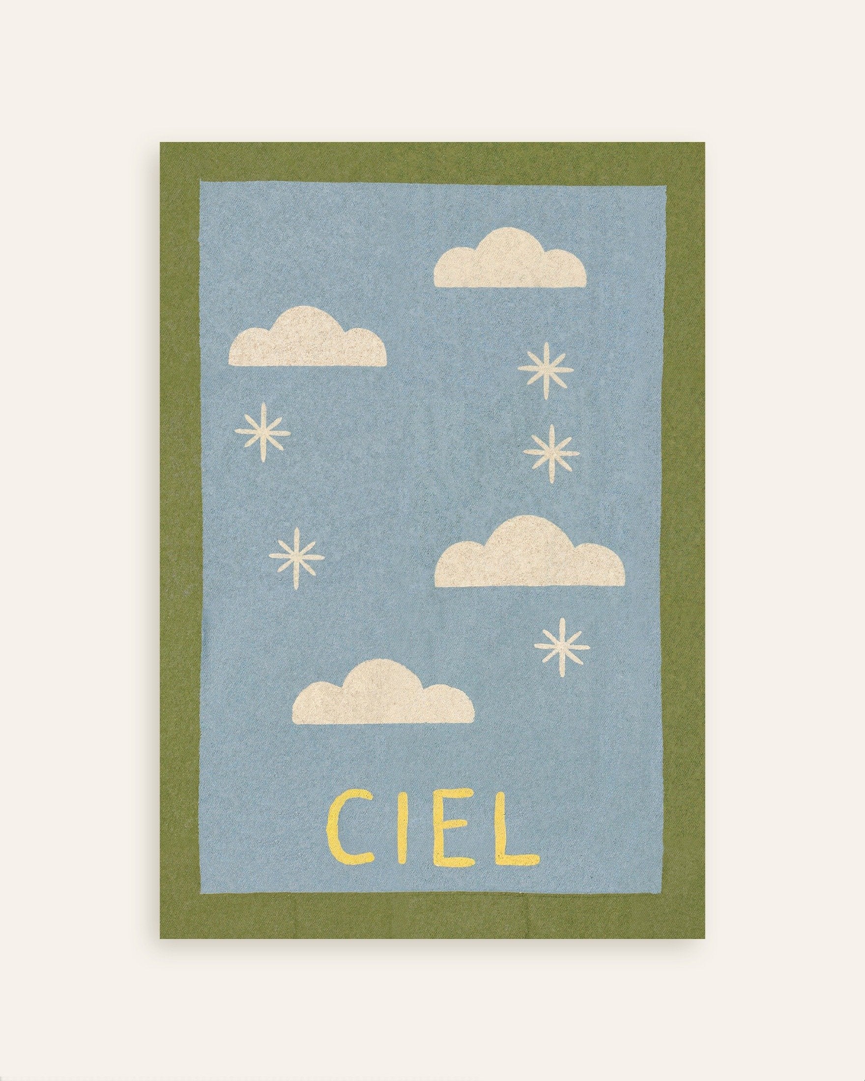 Poster of Ciel - Clouds and Stars Poster, thumbnail