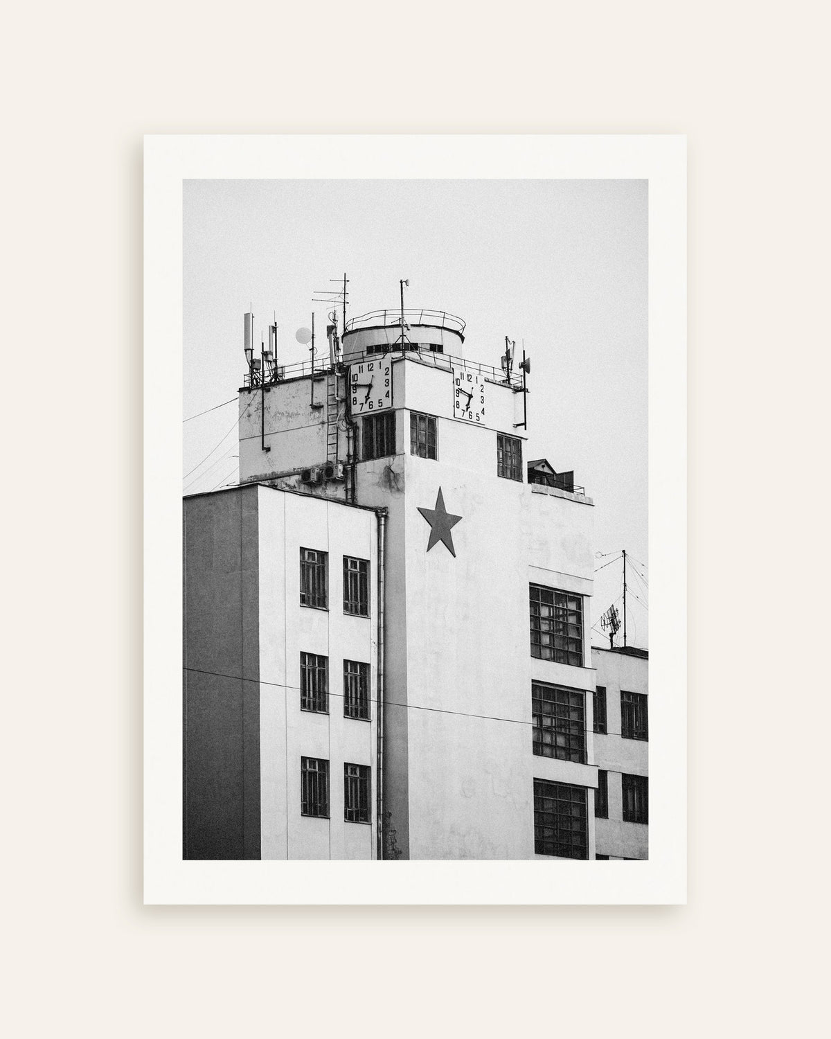 Poster «Torre do Relógio com uma Estrela», em miniatura
